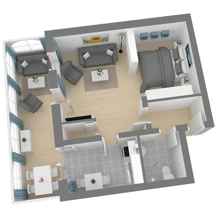 Apartamento Ferienappartement-jasmund-06 Sellin (Rugen)